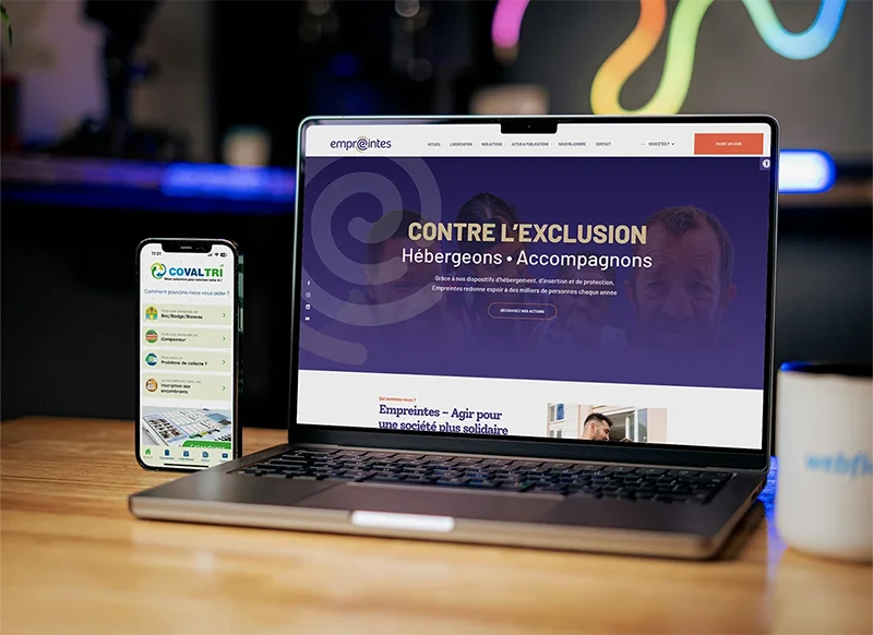 Site internet sur mesure & application mobile
